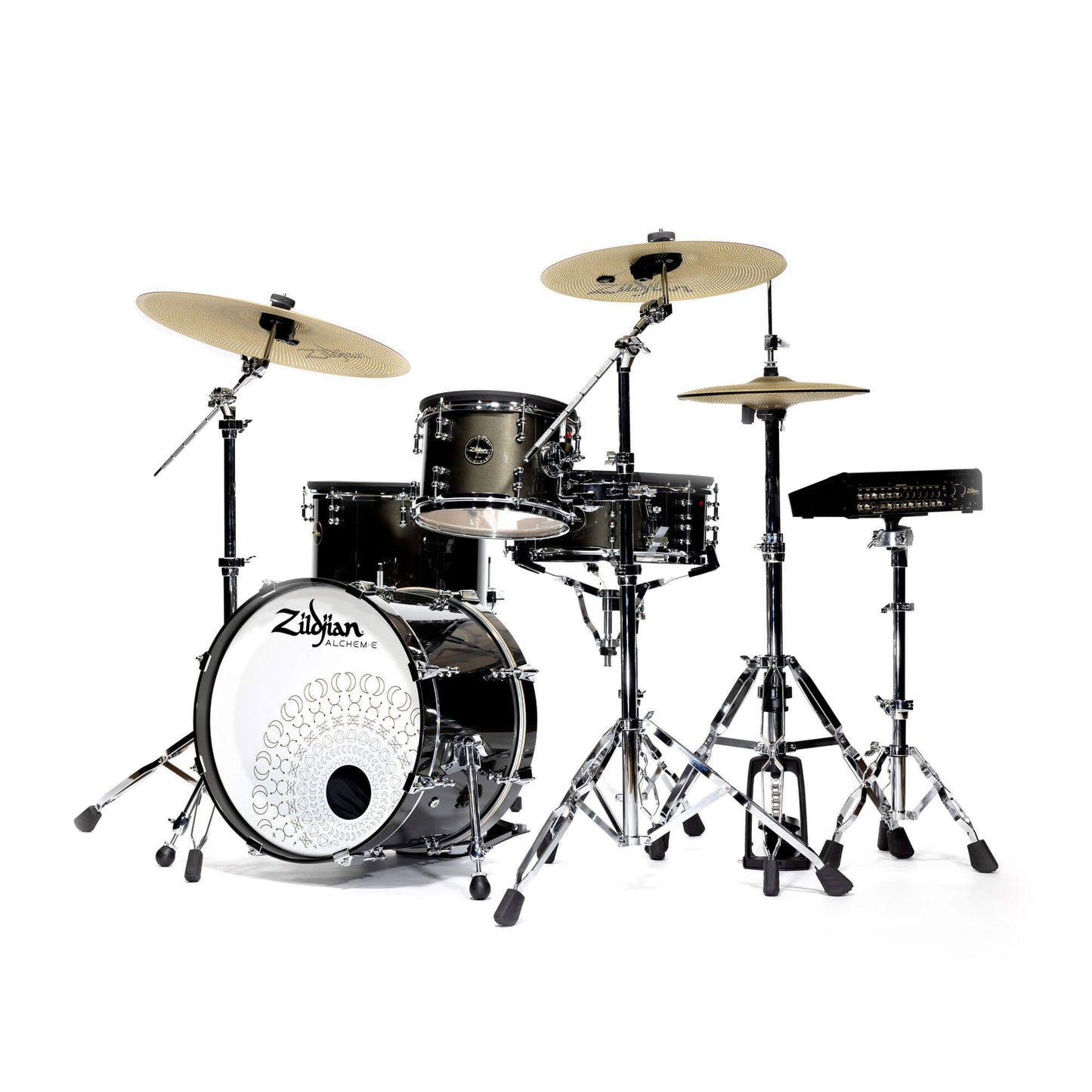 ALCHEM-E Gold Electronic Drum Kit