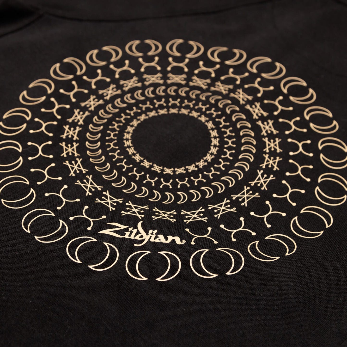Zildjian 400th Anniversary Zip Hoodie back logo