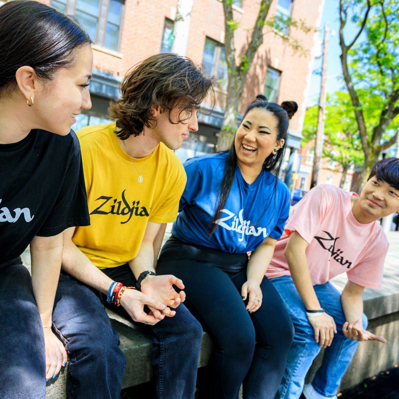 Zildjian lifestyle with Classic logo Tee 4 colors